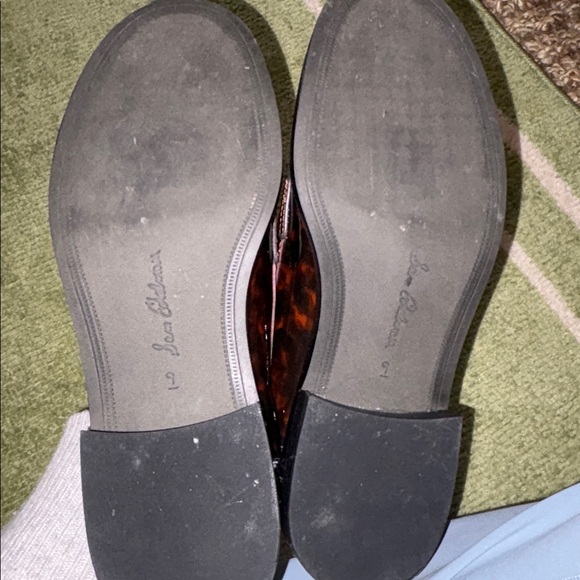 Sam Edelman Tortoise Shell Patent Leather Pattern Loafers - Picture 3 of 3